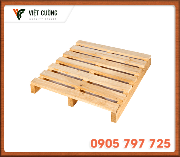 Pallet gỗ hai hướng nâng